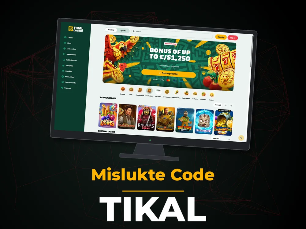 Tikal - Mislukte Code