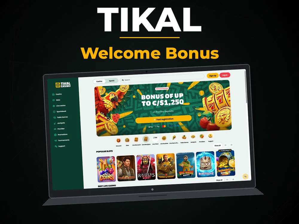 Tikal - Welcome Bonus