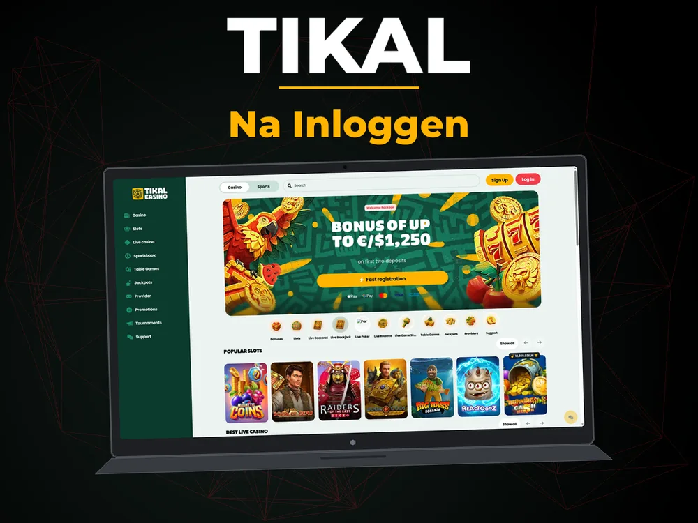 Tikal - Na Inloggen