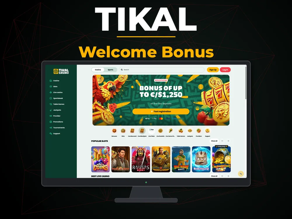Tikal - Welcome Bonus