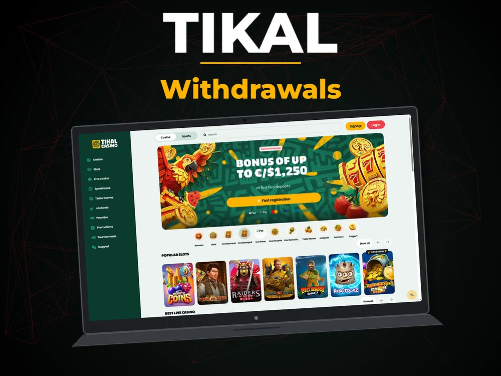 Tikal - Withdrawals