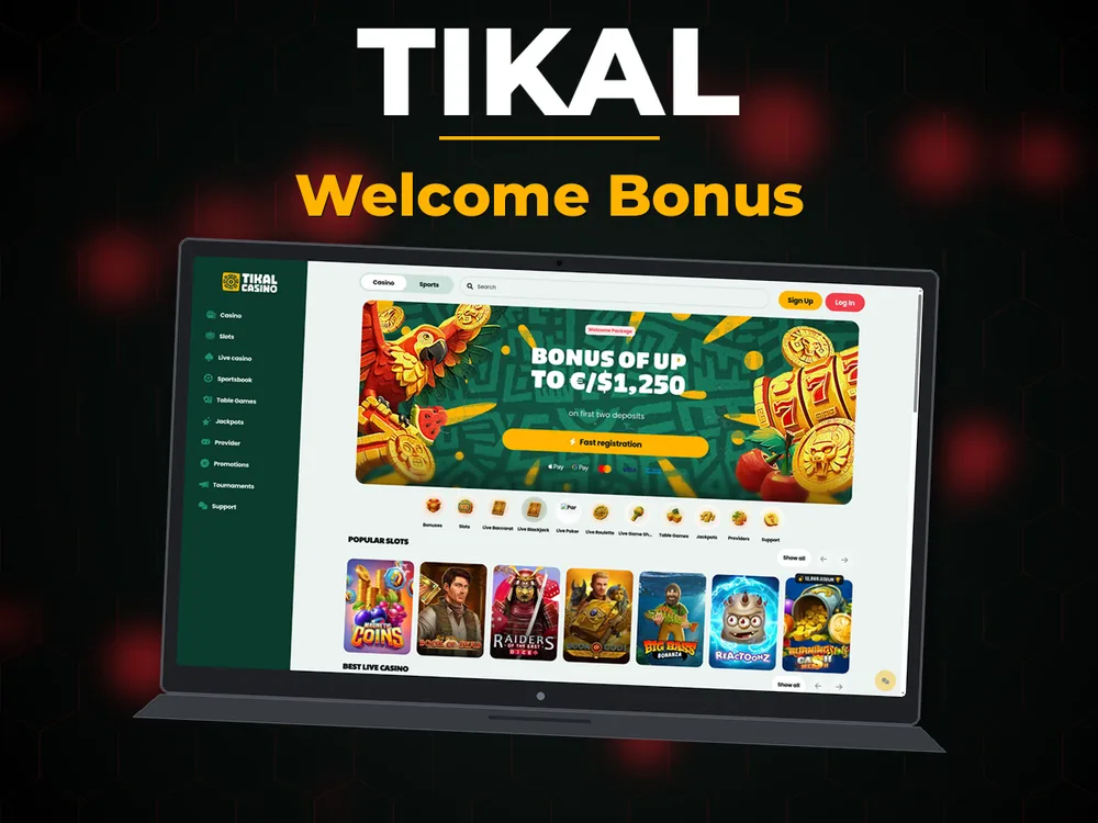 Tikal - Welcome Bonus