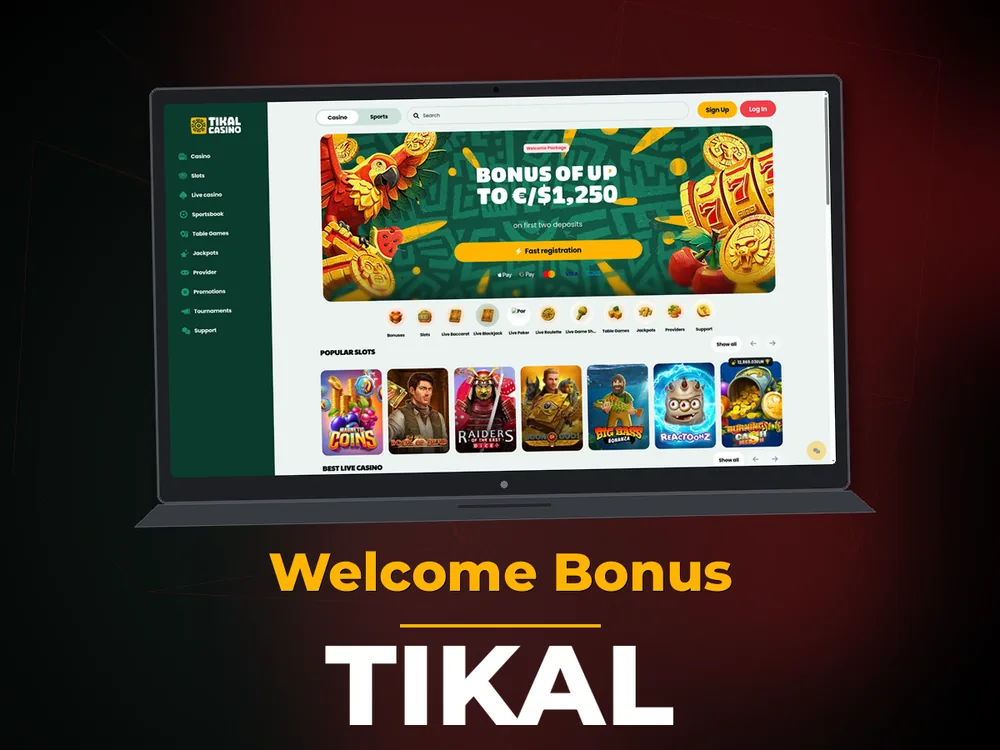Tikal - Welcome Bonus