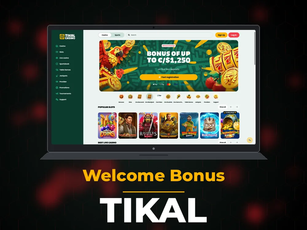 Tikal - Welcome Bonus